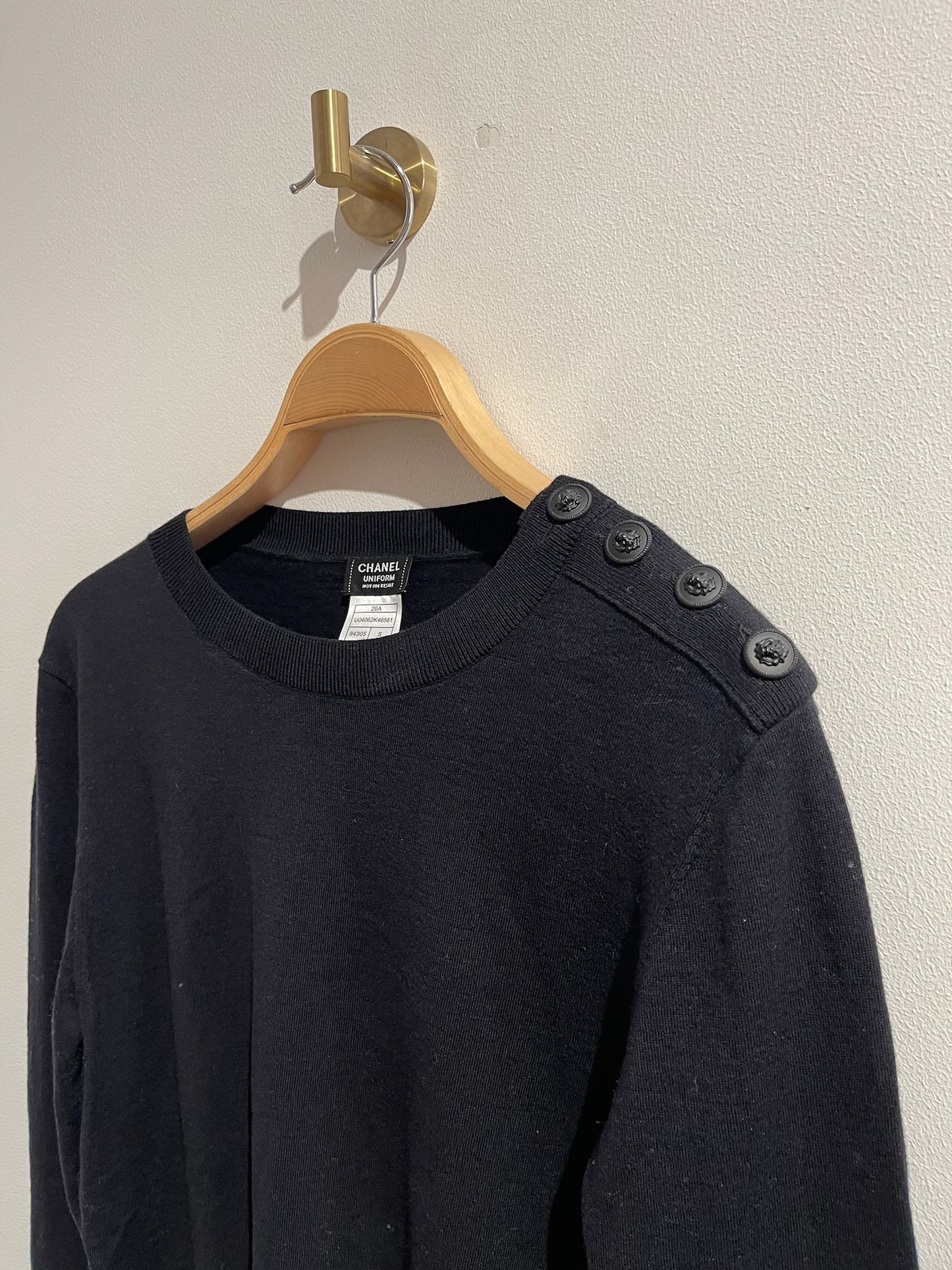 Pull Chanel noir T.S