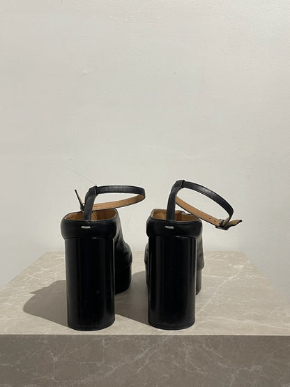 Mules Maison Margiela Tabi noires T.37