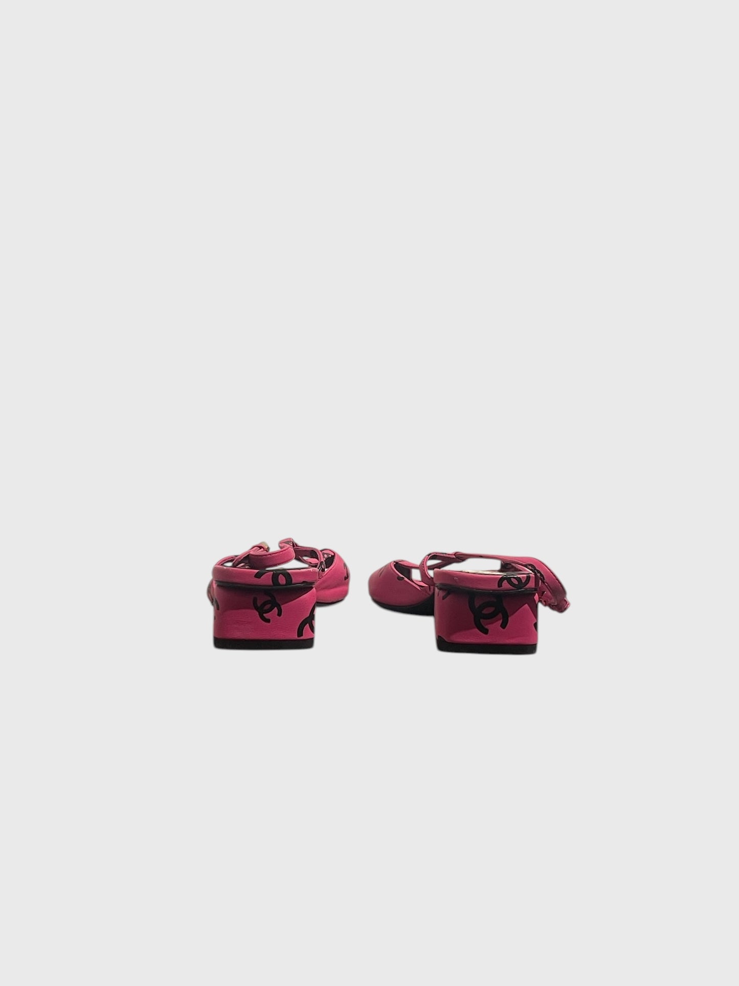 Sandales Chanel roses T.38