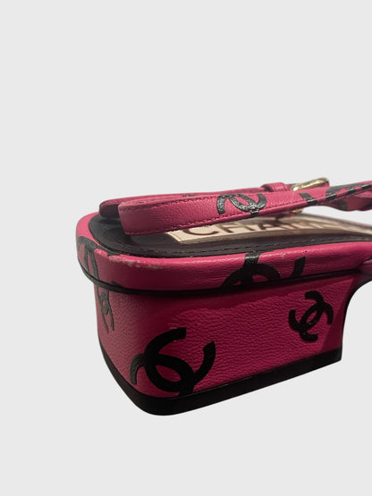 Sandales Chanel roses T.38