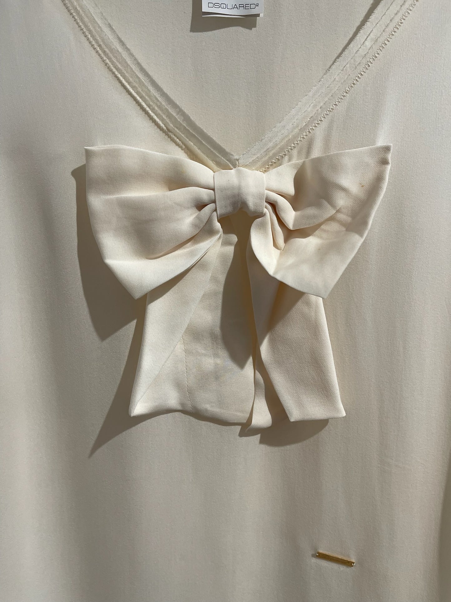 Top Dsquared écru T.40