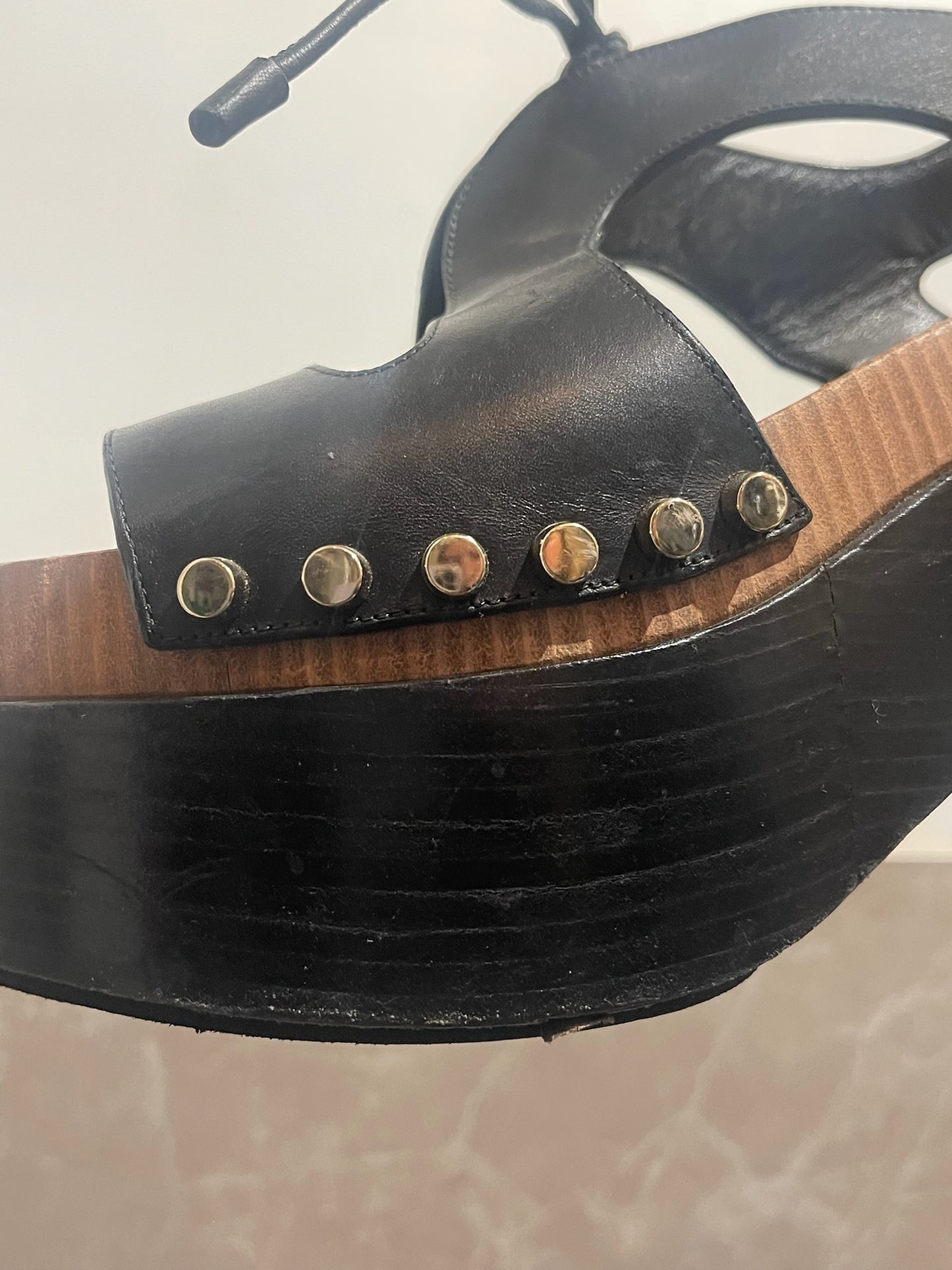 Sabots Balenciaga noirs T.40