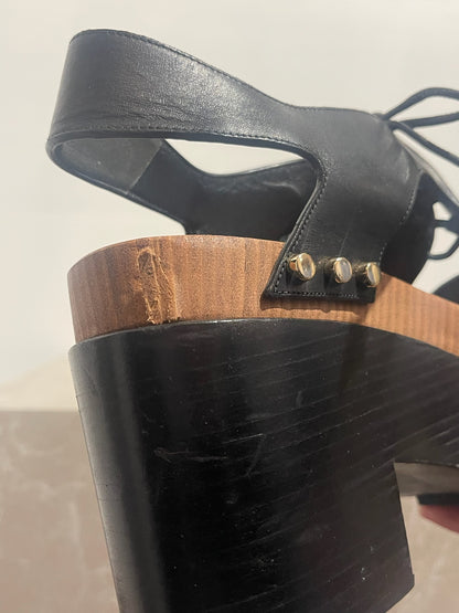 Sabots Balenciaga noirs T.40