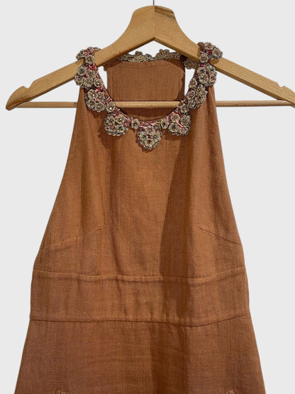 Robe Valentino camel T.36