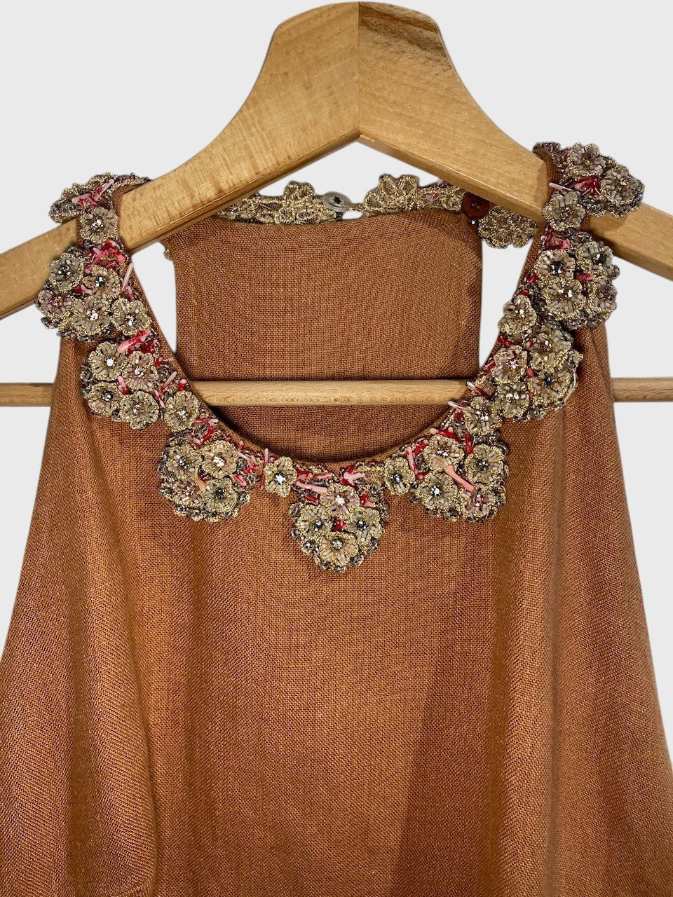 Robe Valentino camel T.36
