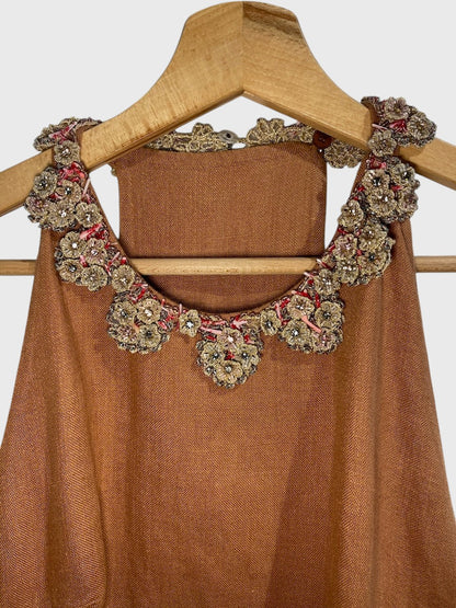 Robe Valentino camel T.36