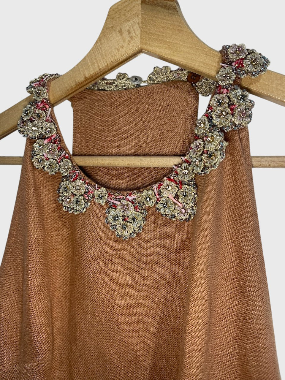 Robe Valentino camel T.36