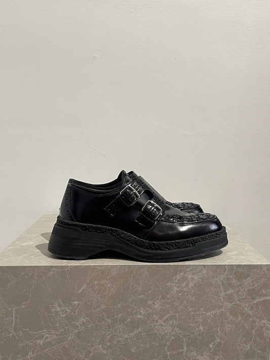 Derbies Hermes noires T.37
