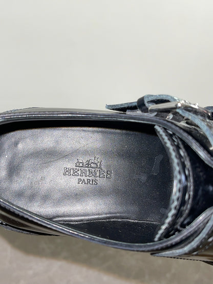 Derbies Hermes noires T.37