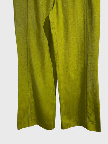 Pantalon Victoria Beckham vert T.36