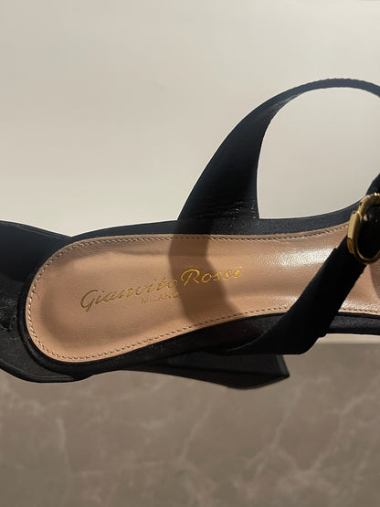 Sandales Gianvito Rossi noires T.38