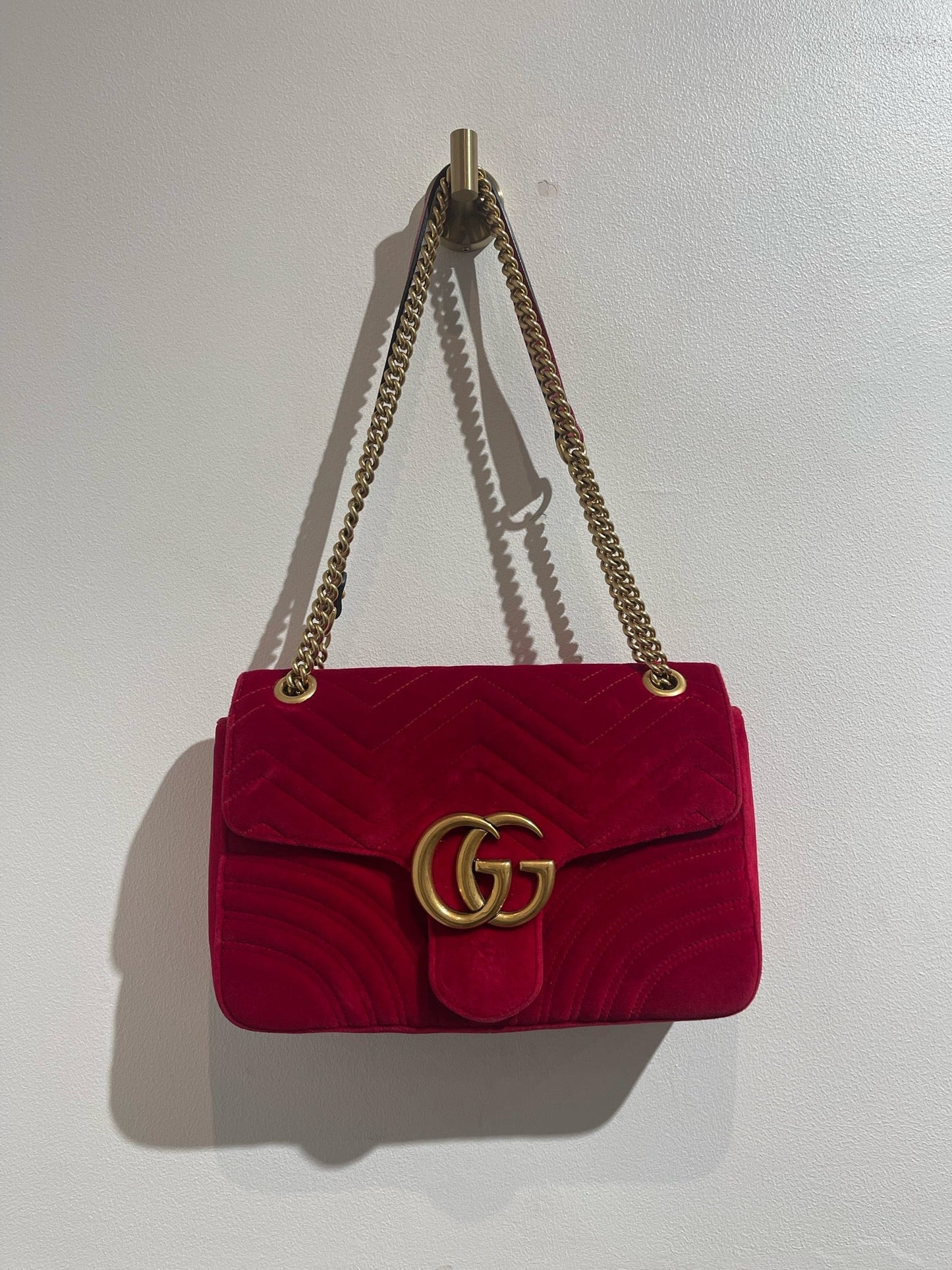 Sac Gucci Marmont rouge