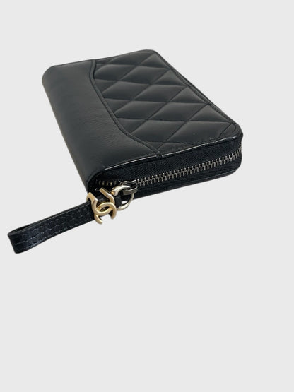 Portefeuille Chanel Gabrielle noir