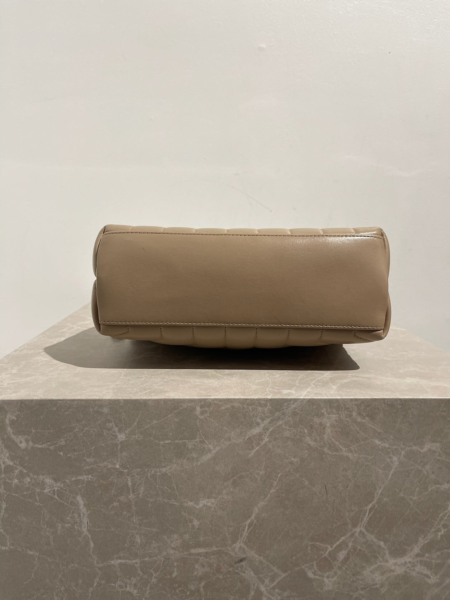 Sac Saint Laurent Loulou beige