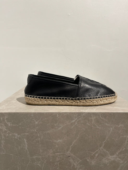 Espadrilles Saint Laurent noires T.42