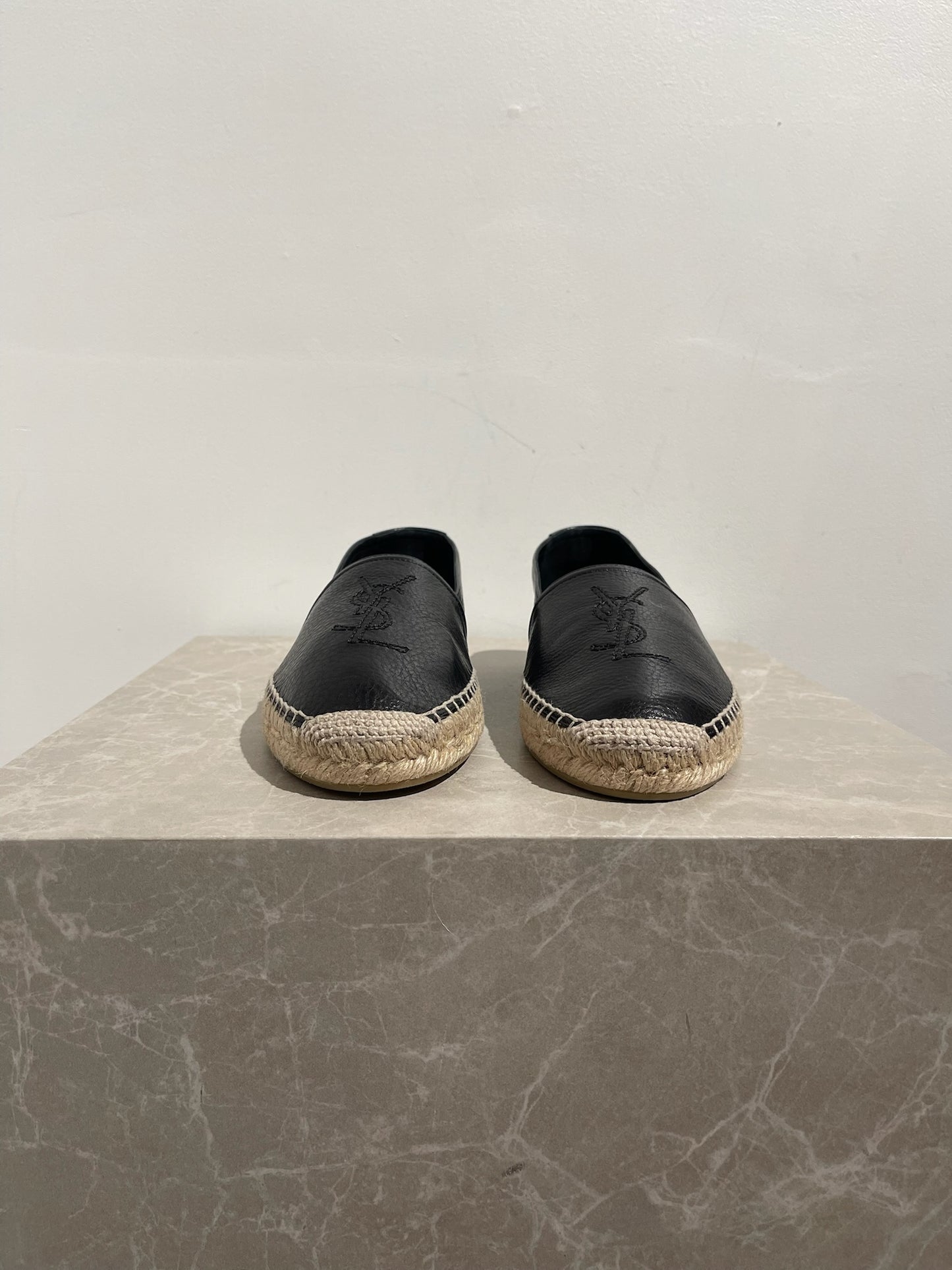 Espadrilles Saint Laurent noires T.42