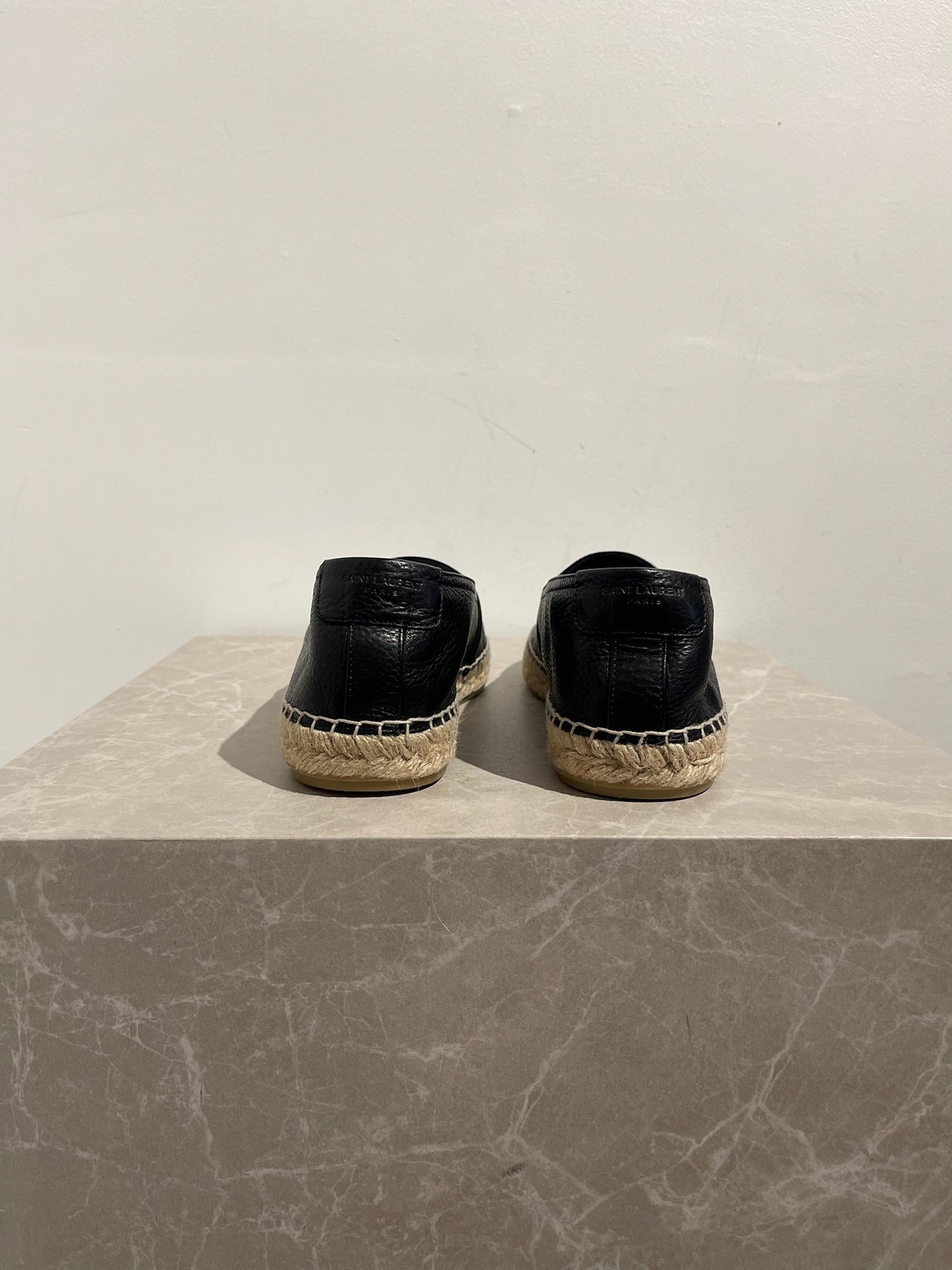Espadrilles Saint Laurent noires T.42