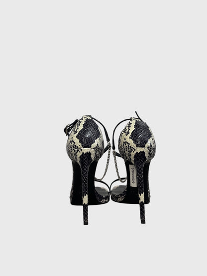 Sandales Saint Laurent python T.38,5