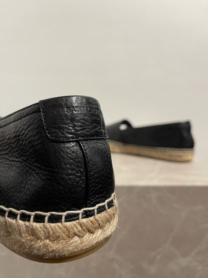 Espadrilles Saint Laurent noires T.42