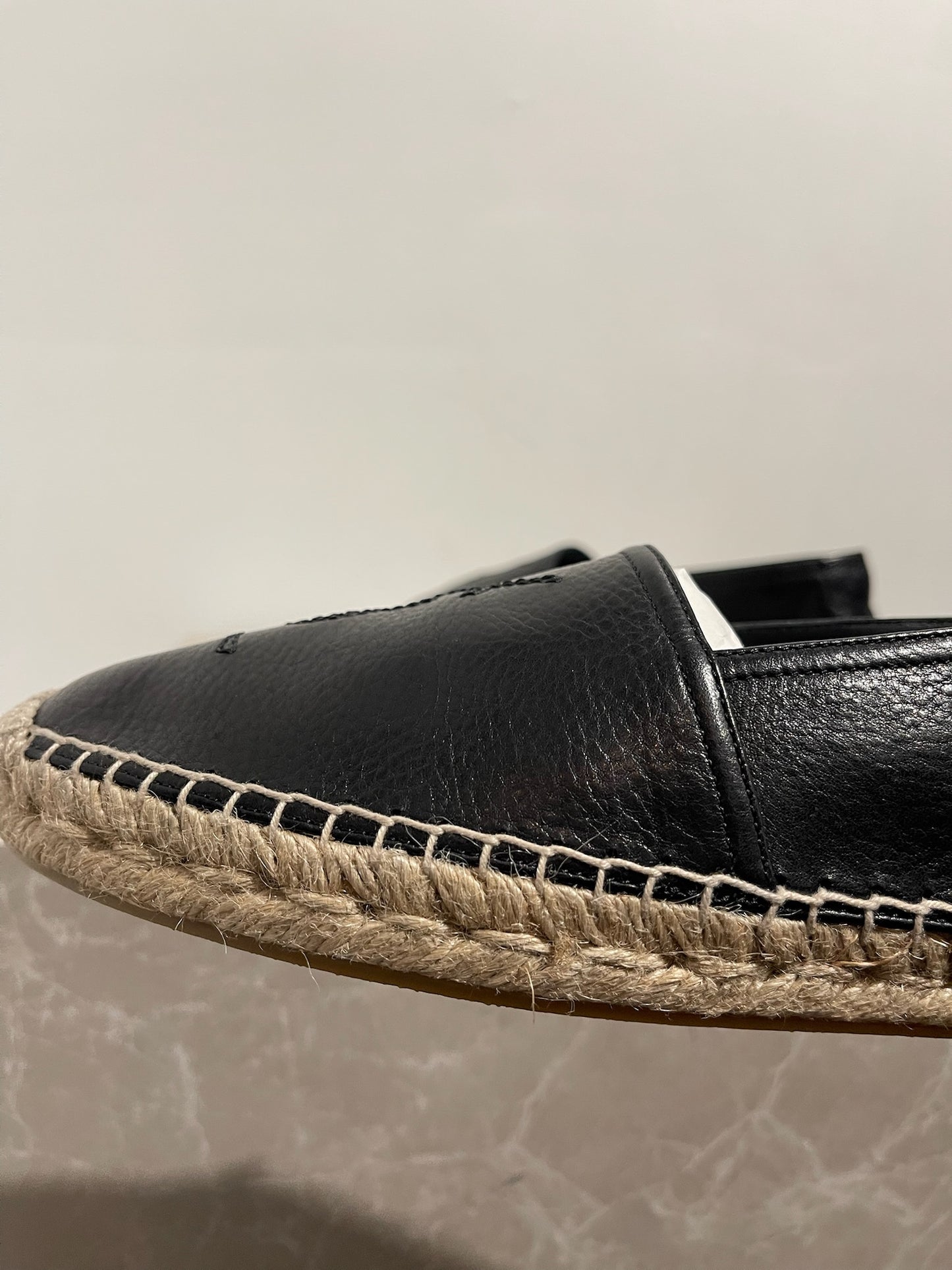 Espadrilles Saint Laurent noires T.42