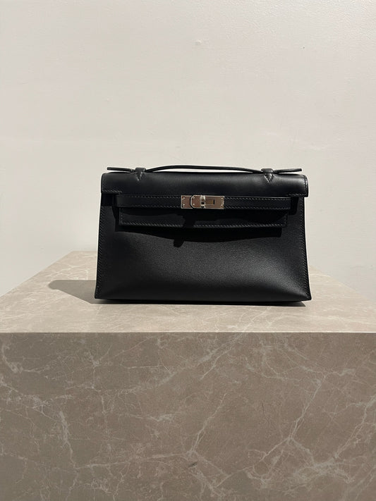 Pochette Hermès Kelly 20 noir