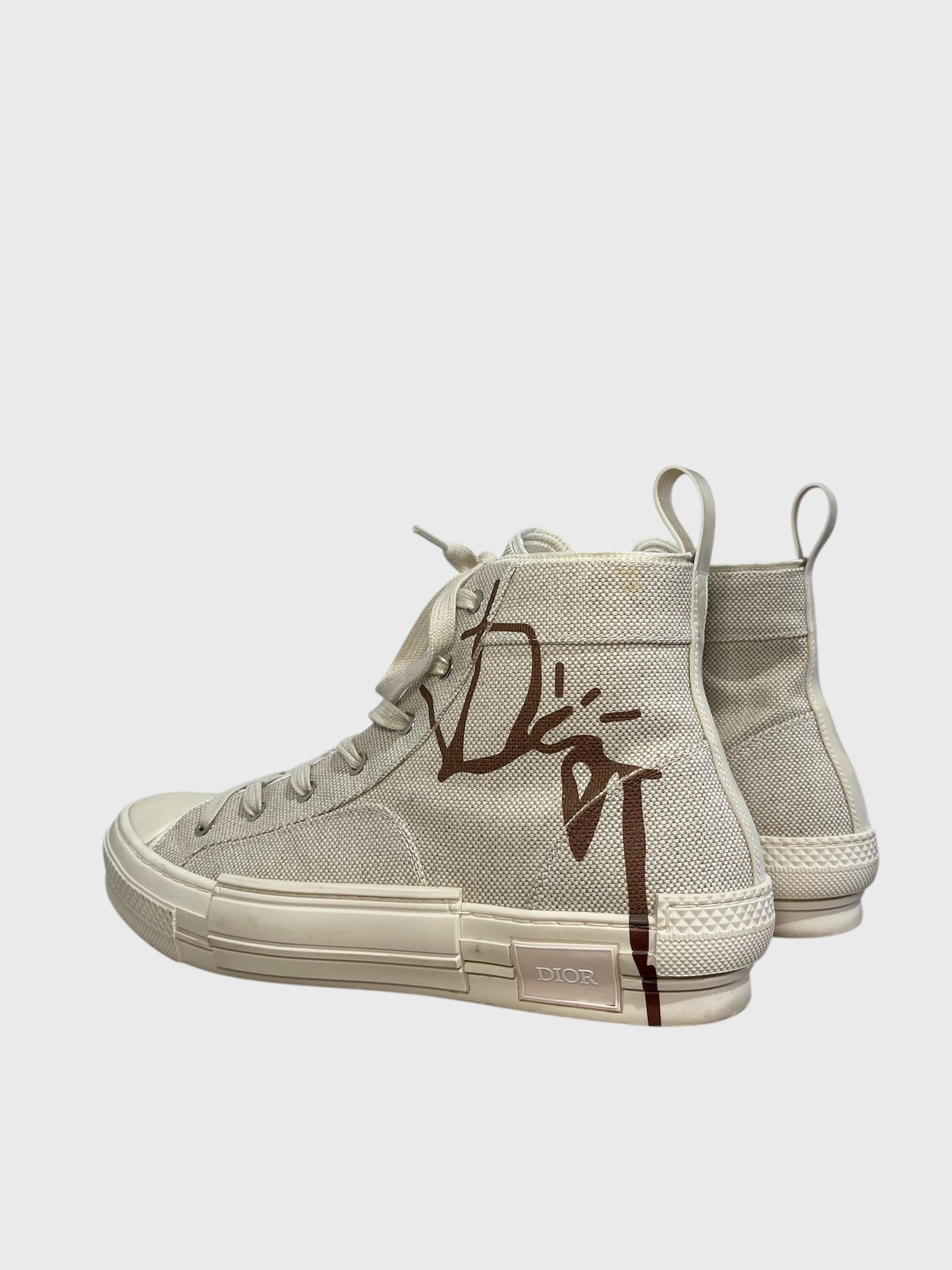 Baskets Dior B23 beige T.44,5