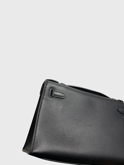 Pochette Hermès Kelly 20 Noir
