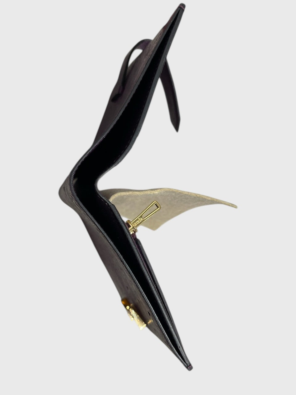 Portefeuille Hermès Béarn violet