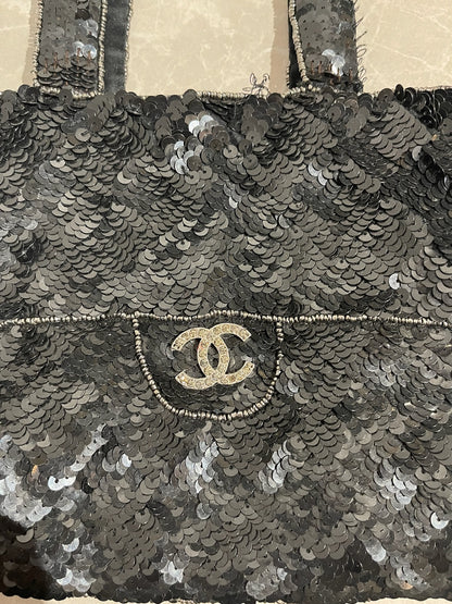 Sac Chanel sequins Trompe l'Oeil