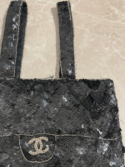 Sac Chanel sequins Trompe l'Oeil