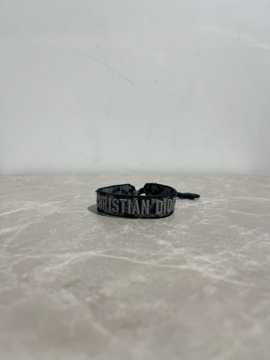 Bracelet Christian Dior noir