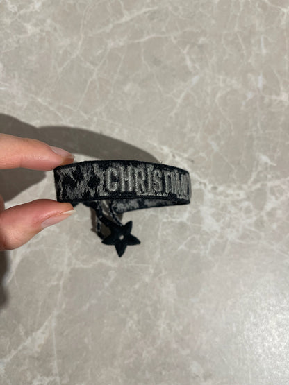 Bracelet Christian Dior noir