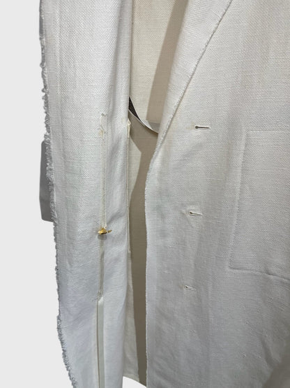 Veste Lanvin blanc cassé T.38