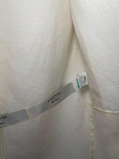 Veste Lanvin blanc cassé T.38