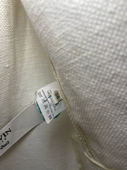 Veste Lanvin blanc cassé T.38
