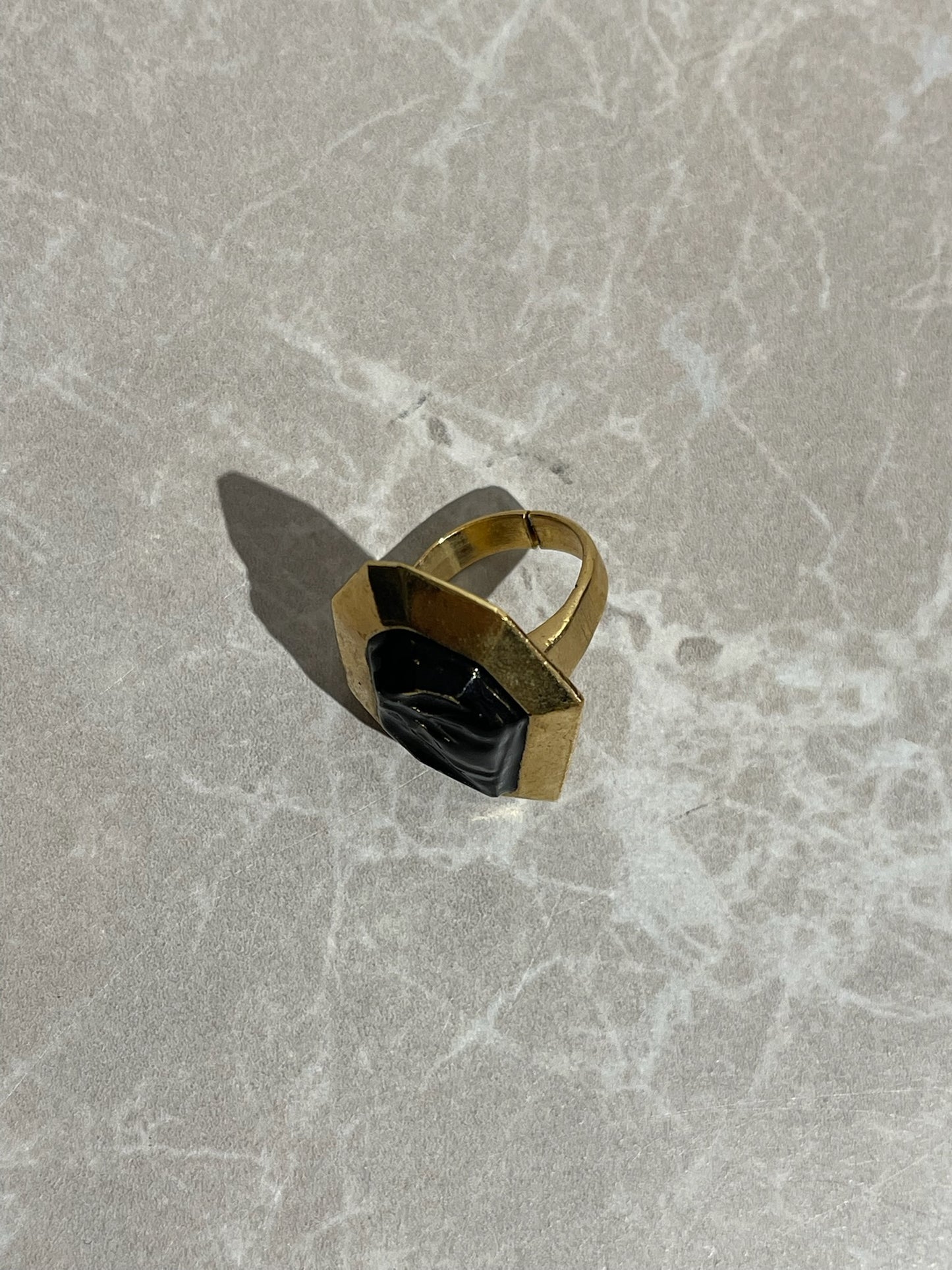 Bague Balmain dorée