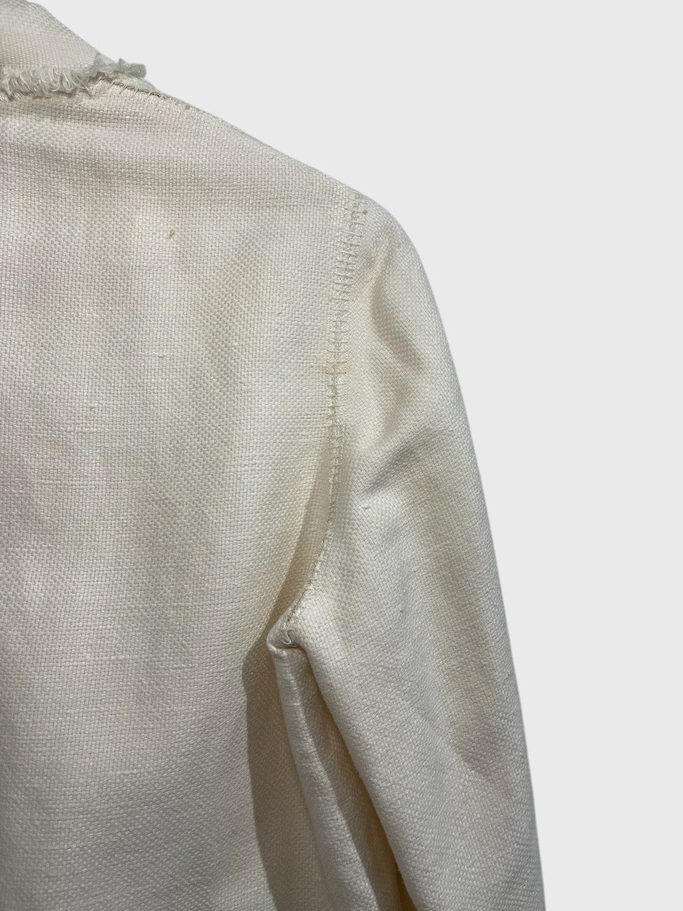 Veste Lanvin blanc cassé T.38