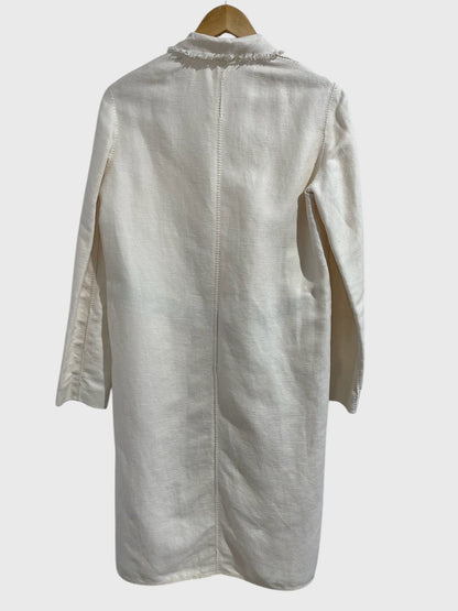 Veste Lanvin blanc cassé T.38