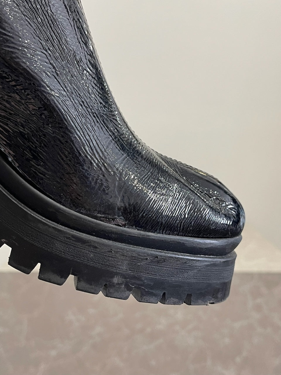 Bottines Miu Miu noires T.37