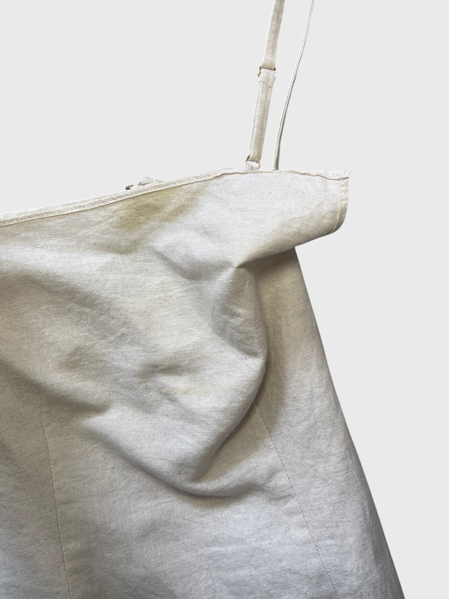 Robe Jacquemus beige T.32