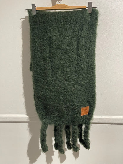 Echarpe Loewe verte