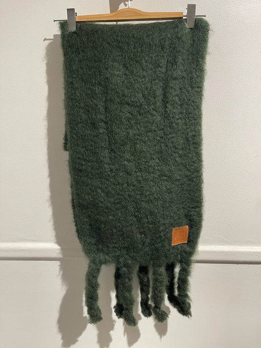 Echarpe Loewe verte