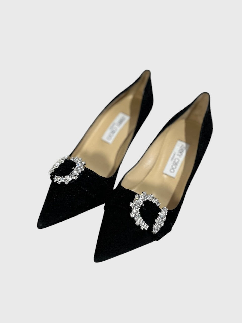 Escarpins Jimmy Choo noirs T.38,5