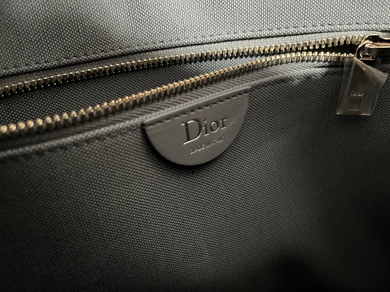 Sac cabas Dior Book Tote bleu