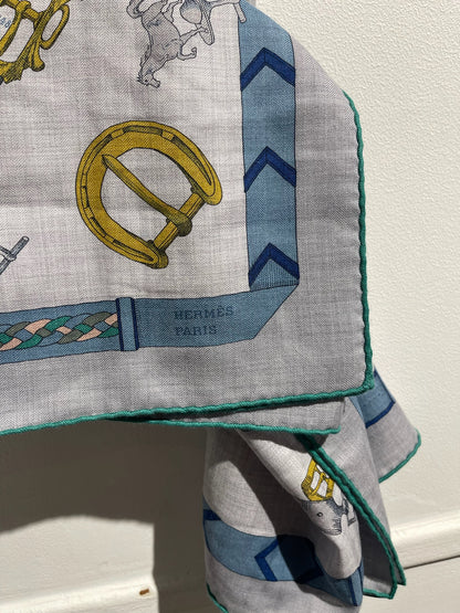 Châle Hermès Chevaux Déchaîné