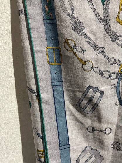 Châle Hermès Chevaux Déchaîné