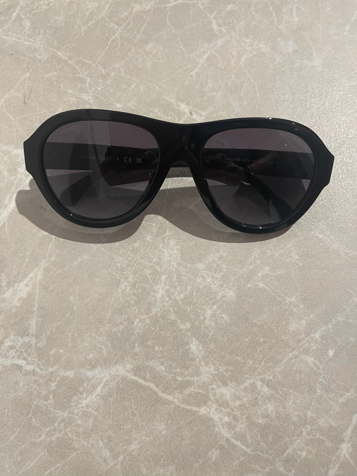 Lunettes de soleil Aviator Chanel noires