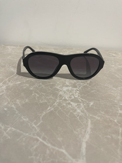 Lunettes de soleil Aviator Chanel noires