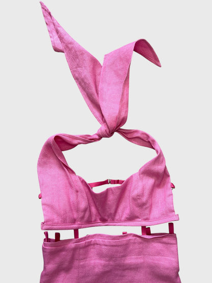 Robe Jacquemus rose T.32