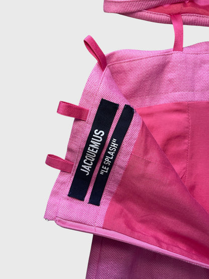 Robe Jacquemus rose T.32